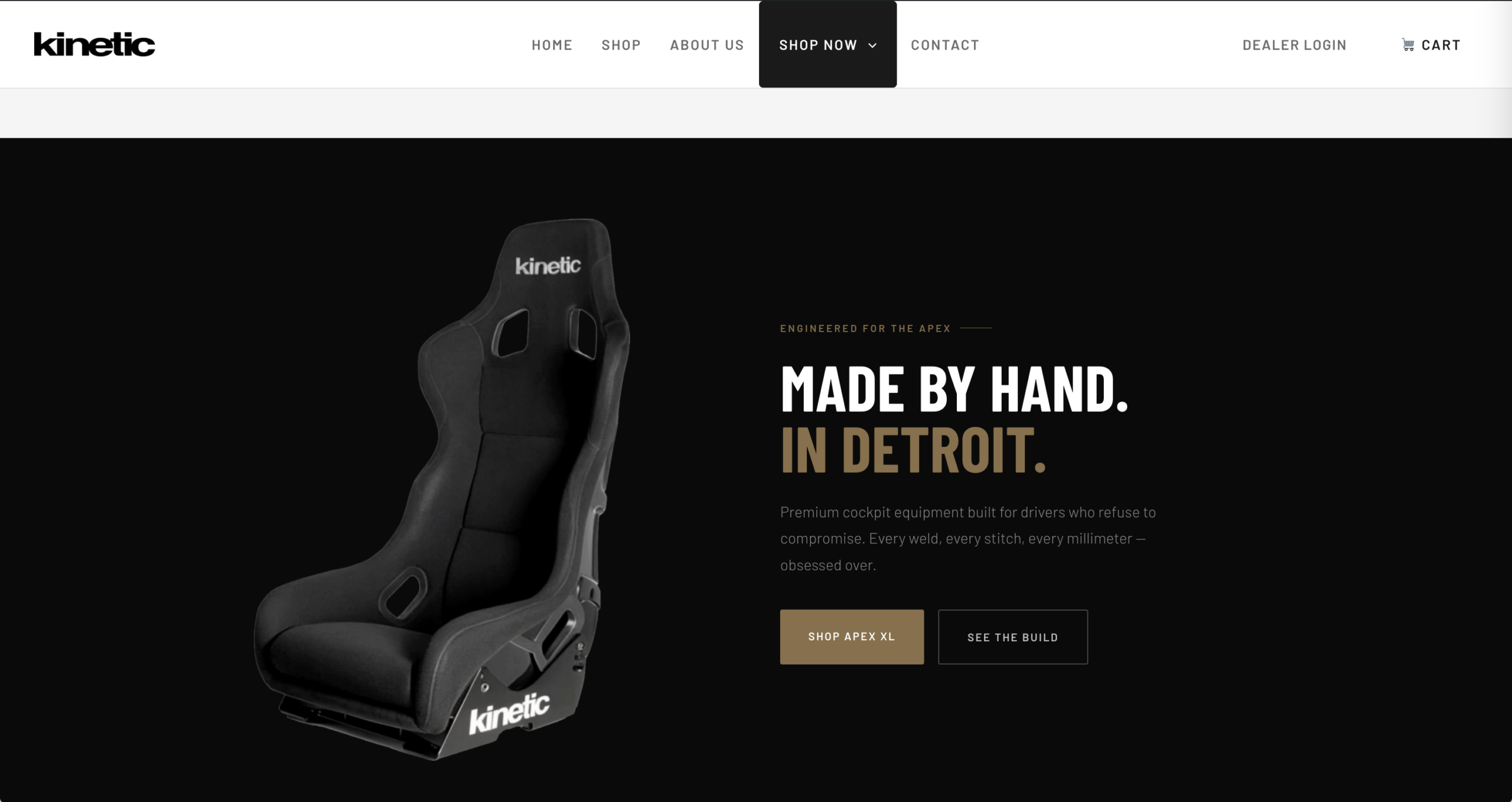 Kinetic website