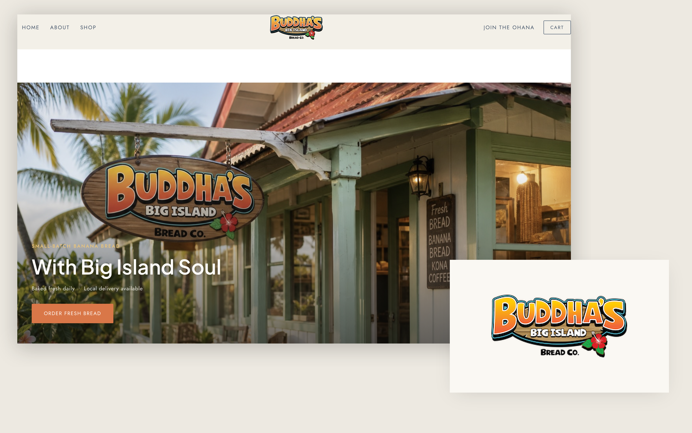 Buddha's Bread new website